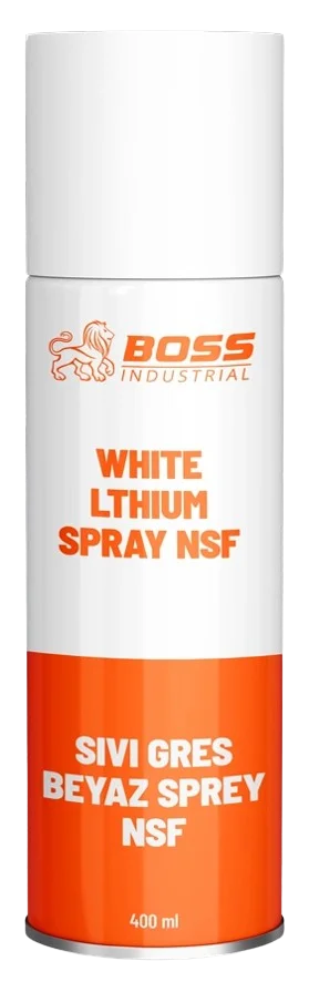 Sıvı Gres Beyaz Sprey NSF